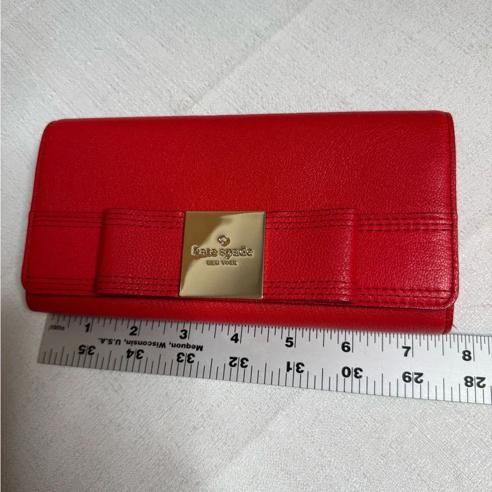 Kate Spade Silver and Red Detail